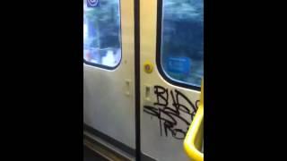 Kids Get Caught Tagging Train