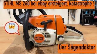 STIHL MS 260 bei ebay ersteigert #stihl #kettensäge #motorsäge #sägendoktor #husqvarna #diy