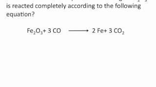 Stoichiometry (Mol Ratio Conversions) - Conversions Using Balanced Equations - Chemistry Tutorial