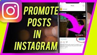 How to Use Instagram Promote Button (Grow with ads inside Instagram)