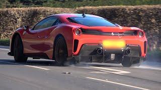 Supercars SEND IT Leaving a Car Show (Supercar Driver Season Opener 2025 @ Donington Park)!!!