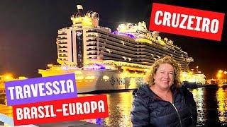 Cruzeiro de TRAVESSIA Brasil - Europa, Veja o que tem para fazer no NAVIO