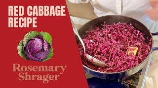 Rosemary Shrager's Red Cabbage Recipe!