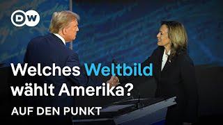 Harris gegen Trump: Welches Weltbild wählt Amerika? | Auf den Punkt