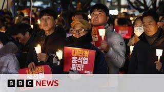 Calls for South Korea's President Yoon to resign | BBC News