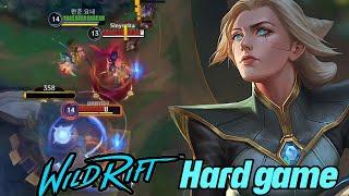 Wild rift Hard game - Camille vs Aatrox baron lane season 14