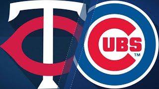 Cubs hold off Twins to complete sweep, 11-10: 7/1/18