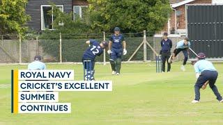 Royal Navy's terrific cricket season continues with development title triumph