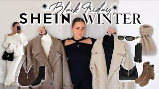 SHEIN WINTER HAUL 2024 - #1 Winter Wardrobe Basics & Outfit Ideas! *BLACK FRIDAY*