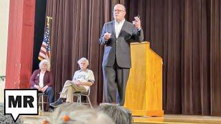 Town Hall Goes Nuts For Democrat's "General Strike" Endorsement