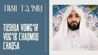 Tush taʼbiri-94 | Tushda yomgʻir yogʻib chaqmoq chaqsa | Shayx Abdulloh Zufar hafizahulloh