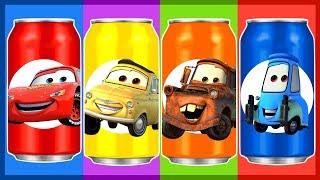 Мультик. ТАЧКИ. Учим цвета. Learn Colors. Fanta. Фанта. Ам Ням. Disney Cars