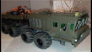 Тягач КЗКТ-7428 Русич 1:43 Самоделка.