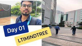 First day of office || Day 01 at LTIMINDTREE || vlog 01 || Lifewithharshit