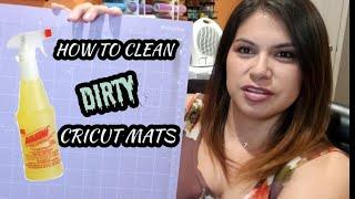 How to clean Dirty Cricut Mats | Cricut Hacks | LilyRoseCraftroom