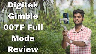 Digitek's Portable 3-Axis Handheld Steady Gimbal (DSG 007F)  Full Mode And Setting  | How To Use |