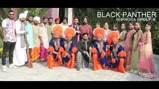 BLACK PANTHER BHANGRA GROUP ® || LUDHIANA || ANGREZ || MOVIE PERFORMANCE WITH TRIDENT GROUP