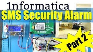 Arduino SMS Security Alarm NEOWAY M590 GSM Electronic Project