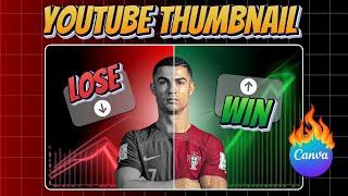  Canva Thumbnail Tutorial: Create a Cristiano-Inspired Design! | Step-by-Step Guide