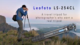 The Leofoto LS-254CL - A travel tripod for photographer's who want a real tripod