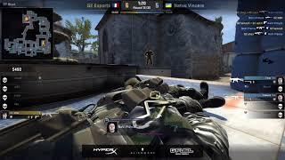 G2 vs Natus Vincere. shox 1v3 clutch