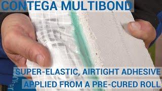 CONTEGA MULTIBOND: permanently flexible, airtight connections with zero drying time