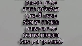 היום אני עושה מכירת סליים שלא תפספסו