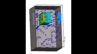 Solidworks - Flow Simulation Air Cooling of an Electronic Cabinet