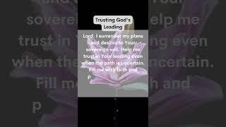 Trusting God's Leading #Shorts