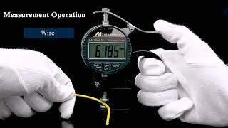 Mxmoonfree Digital Thickness Gauge with 0.001mm/0.00005" Resolution