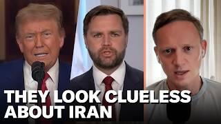 JD Vance and Trump's Team STRUGGLE On Iran Bombing Questions