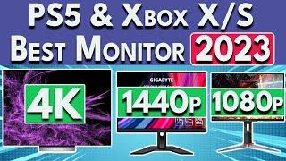  Best Monitor PS5 / Xbox Series X & S 2023 | 1080p, 1440p, 4K. Best Monitor for Xbox Series X / S