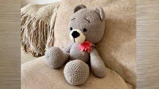 How to crochet Amigurumi bear/ free Amigurumi bear pattern/ bear Amigurumi