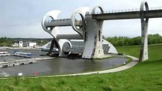 Falkirk wheel timelapse