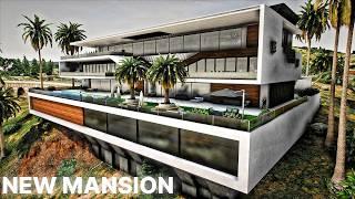 Millionaire's Vinewood Hills Mansion 4 in GTA 5|  Let's Go to Work| GTA 5 Mods