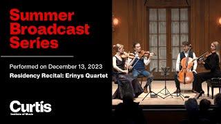 Residency Recital: Erinys Quartet