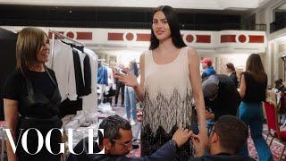 Inside Amelia Gray's Final Fitting With Carine Roitfeld for Vogue World: Paris | Vogue