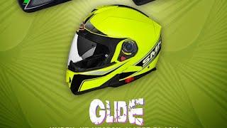 SMK Glide modular helmets available at @MotoCentralIndia #helmets #smkhelmets  #bikers