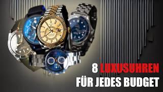 Wir verkaufen 8 Luxusuhren (Rolex, Omega, Tudor, Patek Philippe und mehr!)