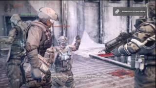 Killzone 3 Beta - Operations All Cutscene (Frozen Dam) [HD]