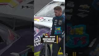 Ricky Stenhouse Jr. is not happy with Carson Hocevar in Mexico City  #nascar #cupseries