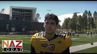 Freshman QB RJ Martinez Off to Great Start to Career for Lumberjacks Football