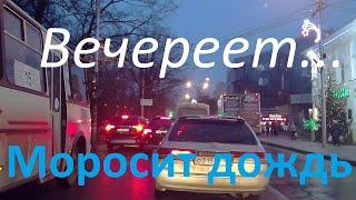 В Ставрополе дождь в январе. Праздничный город в иллюминации. Бензин дорожает...Алматы.