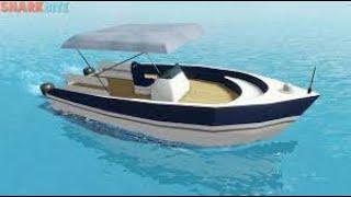 I Bought The Canopy Boat In Roblox SharkBite !