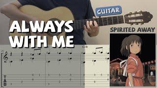 Always With Me / Spirited Away (Guitar) [Revised edition] [Notation + TAB]