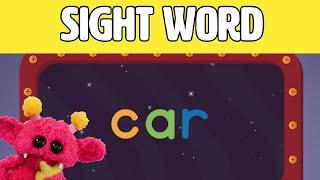 CAR - Let's Learn the Sight Word CAR with Hubble the Alien! | Nimalz Kidz! Songs and Fun!