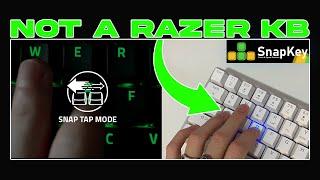 Add SNAP TAP on any Keyboard | SnapKey