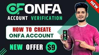 How to Verify and Create ONFA Account | ONFA Account Kaise Banaye | Onfa Account KYC Verification