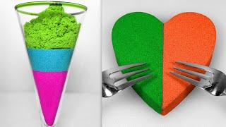 Very Satisfying and Relaxing Compilation 318 Kinetic Sand ASMR