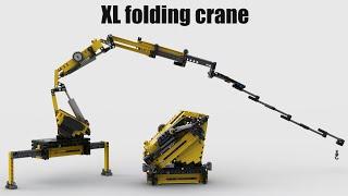 XL folding crane - Lego MOC by OldOlneyLego